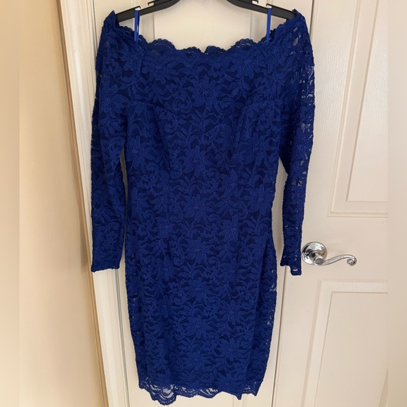 Decode 1.8 Floral Lace Sheath Dress - Picture 4 of 7